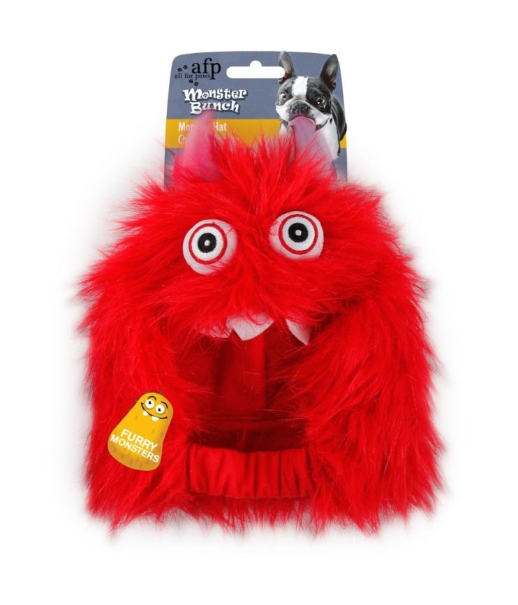 All For Paws Monster hat - Red