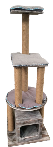 All For Paws Vintage Cat - 3 Level Furniture