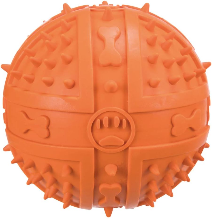 Begood Rubber Header Squek Ball-Orange