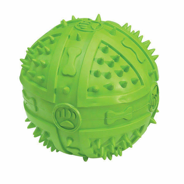 Begood Rubber Squeaky Ball-Green