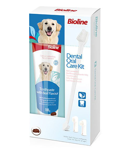 Bioline Dental Care Set Beef Flavor 100g