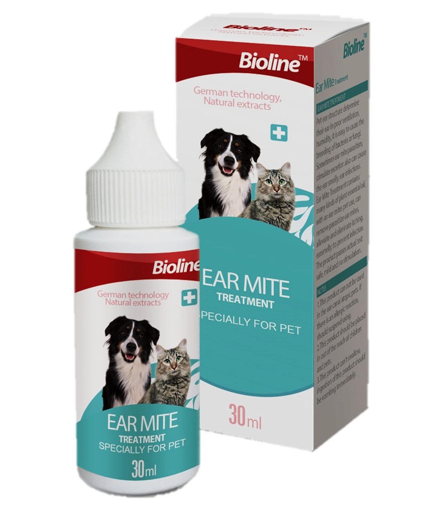 Bioline Ear Mite Oil 30ml