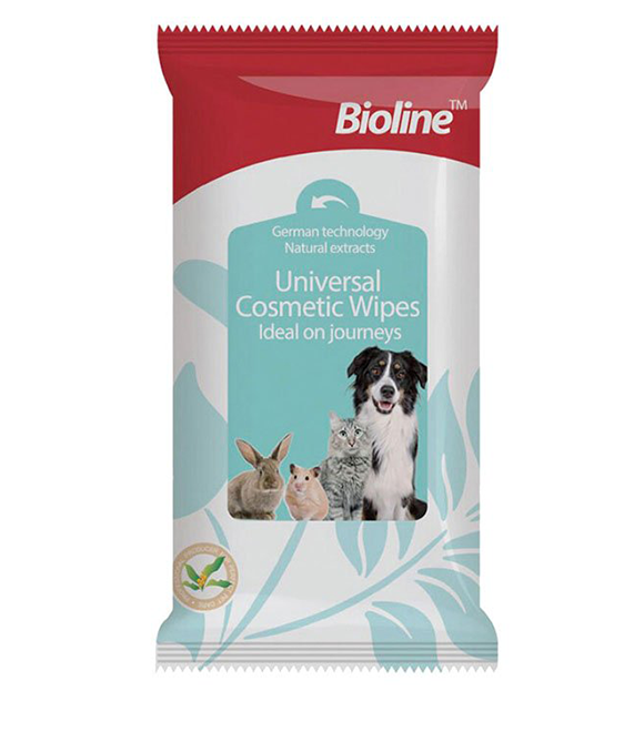 Bioline Pet Wipes 10pcs