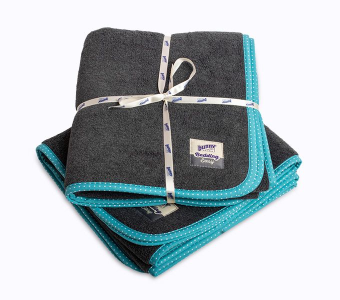 Bunny Nature Bedding Easy- Turquoise