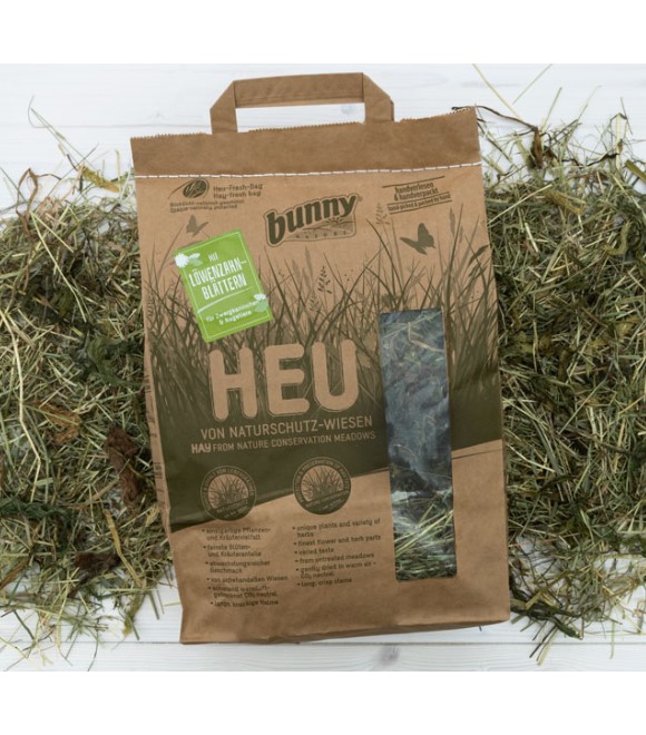 Bunny Nature Hay From Nature Conversaton Meadows with Dandelion 250g