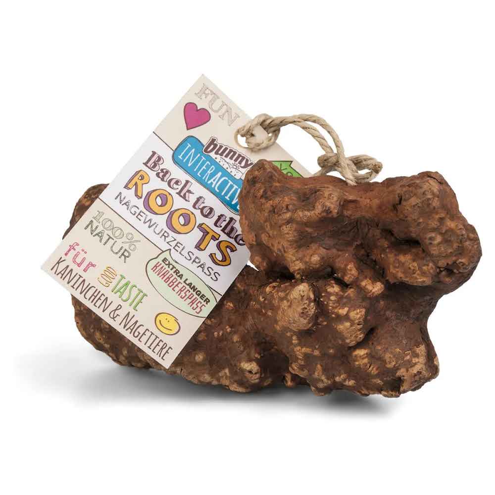 Bunny Nature Wooden Box for Back to the roots-Gnawing root