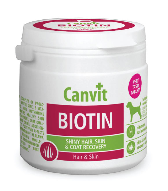 Canvit Biotin Hair &amp; Skin for Dogs 100g
