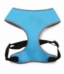 Casual Canine Reflective Harness Blue XS