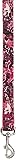 Casual Canine Neoprene Lead, 6-Feet by 1-Inch, Pink Floral