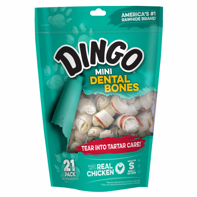 Dingo Dental Bones Mini 21Value Bag