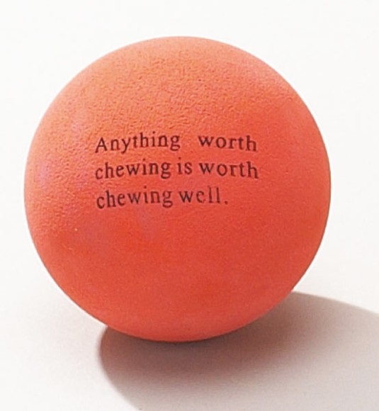 Dog Is Good Inspired Rubber Ball