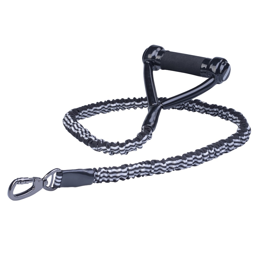 Dogness Anti Shock Elastick Leash M 2cmx63cm Black