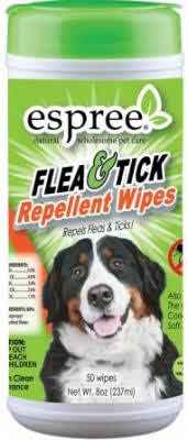 Espree Flea & Tick Repellent Wipes 50 wipes