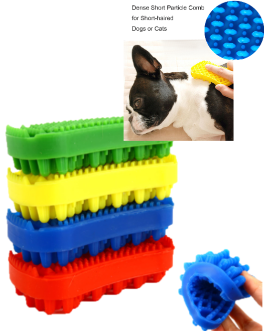Essential Grooming Silicone Rubber  Brush For Cat