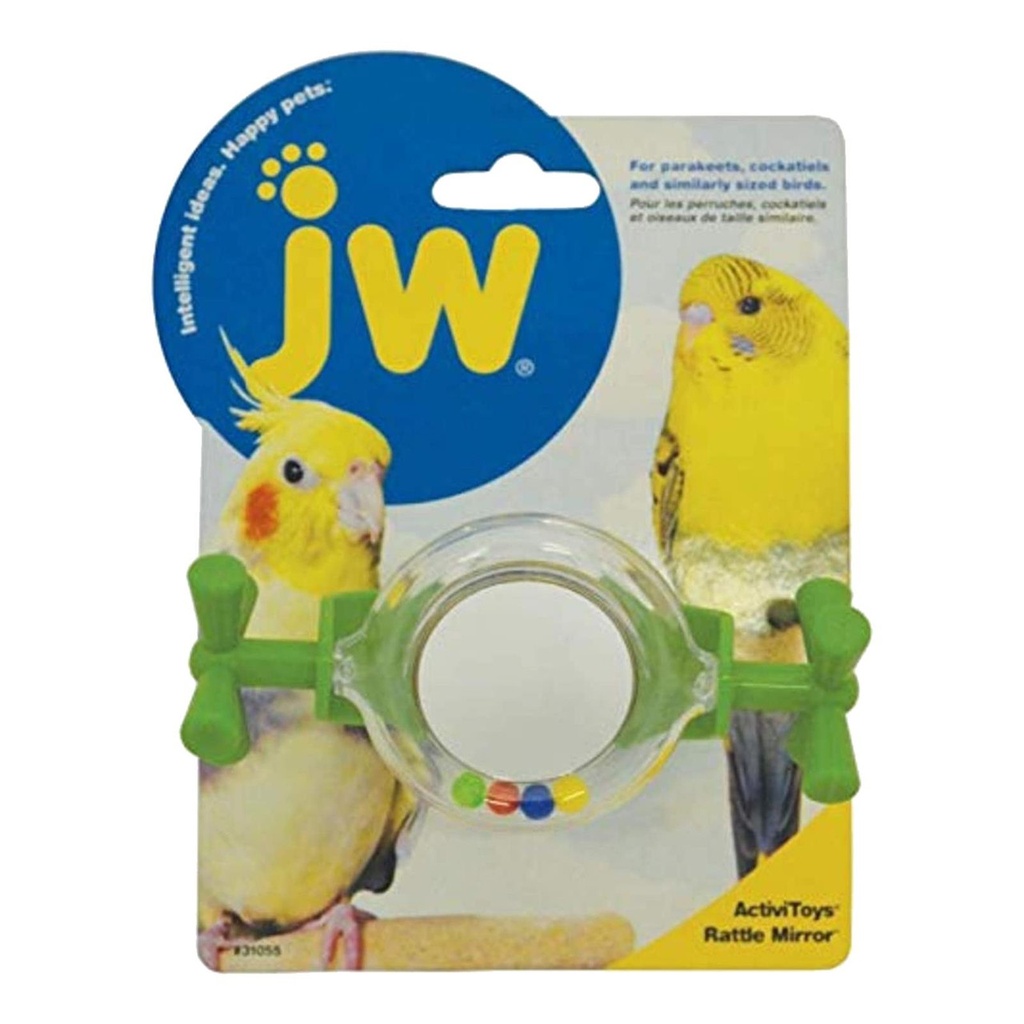 JWPet TOY ACTIVITOY RATTLE MIRROR