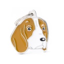 My Family Friends ID Tag - Beagle