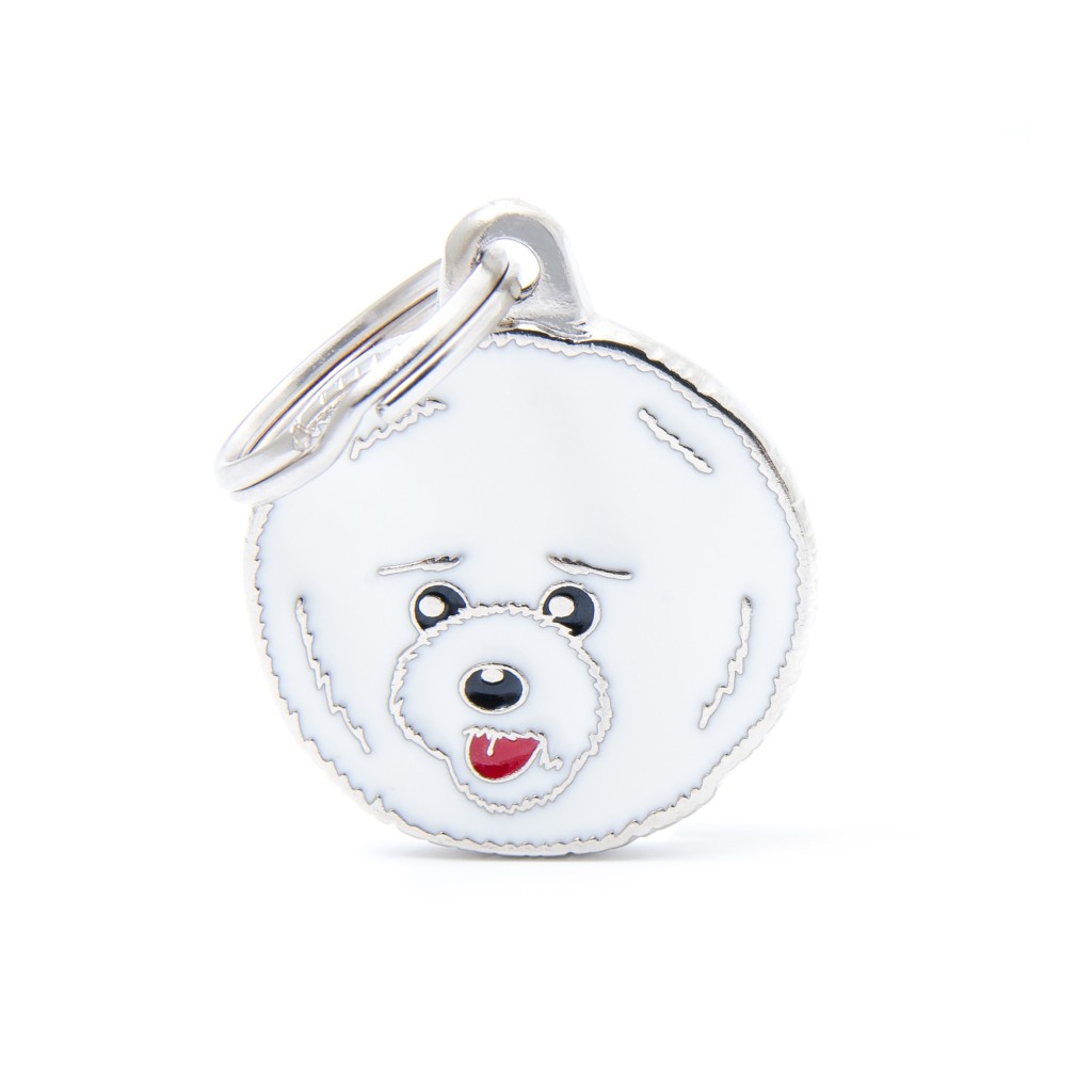 My Family Friends ID Tag - Bichon Frise