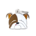 My Family Friends ID Tag - English Bulldog