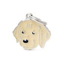 My Family Friends ID Tag - Golden Retriever