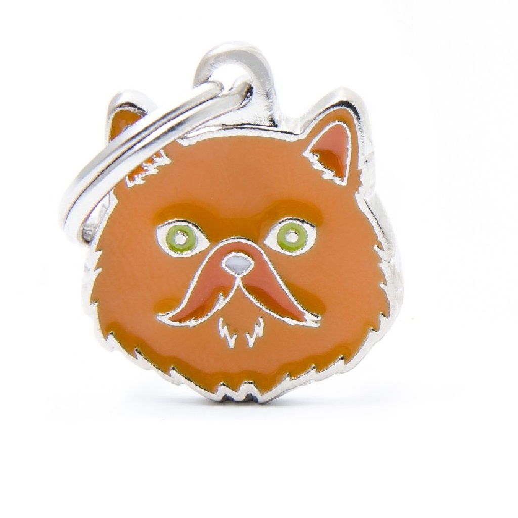 My Family Friends ID Tag - Red Persian