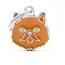 My Family Friends ID Tag - Red Persian