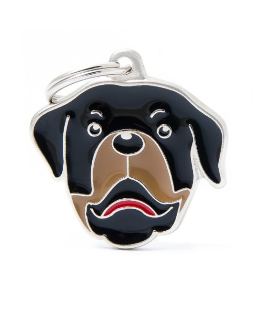 My Family Friends ID Tag - Rottweiler
