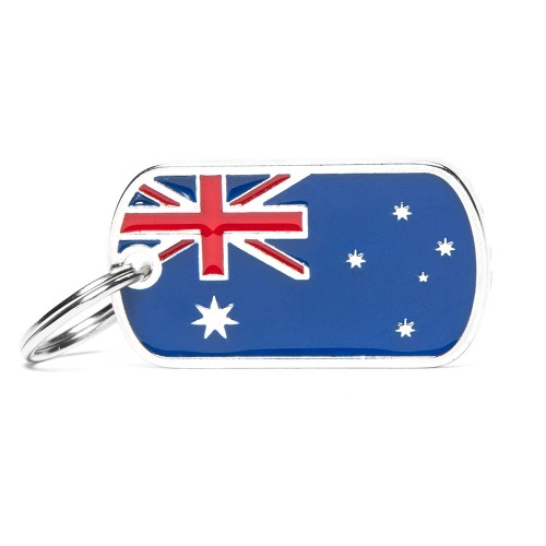 My Family ID Tag - Australia Flag