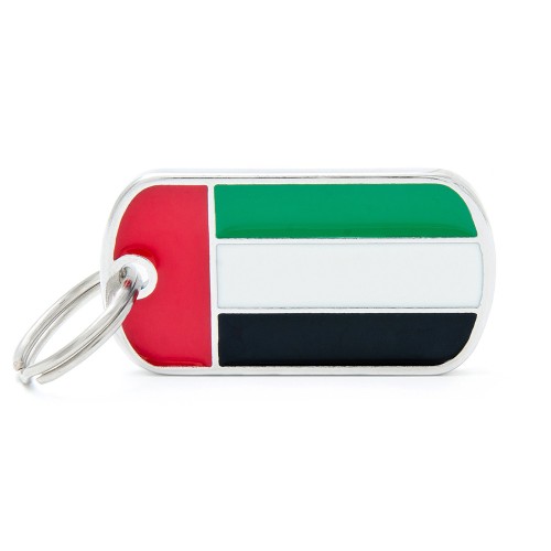 My Family ID Tag - UAE Flag