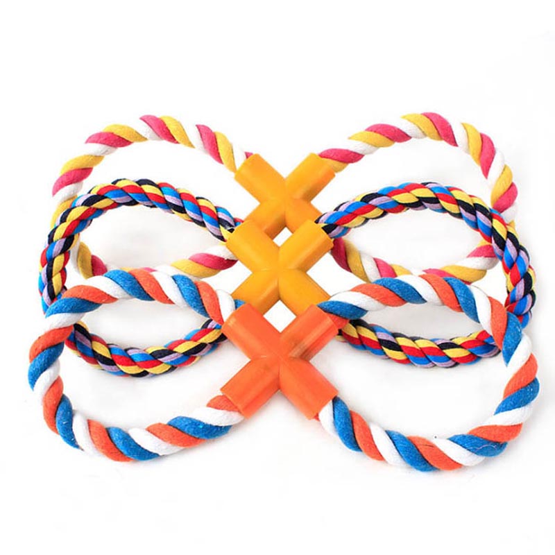 Pets.Love.Earth 8 Shape Rope Toy 28cm