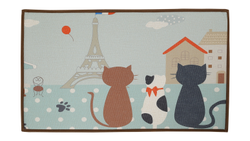Pets.Love.Earth Cartoon Desined Pet Mat