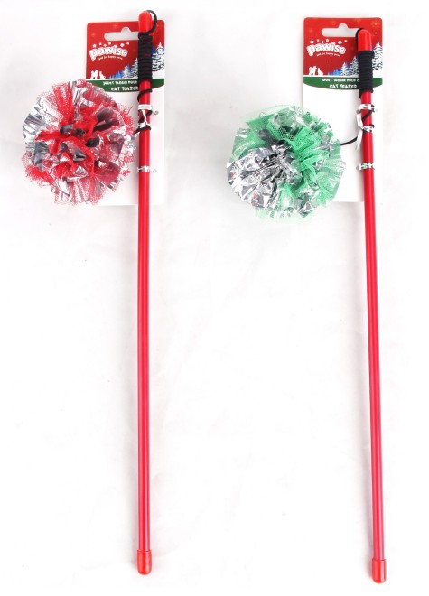 Pawise Christmas Scrunchie Ball Teaser