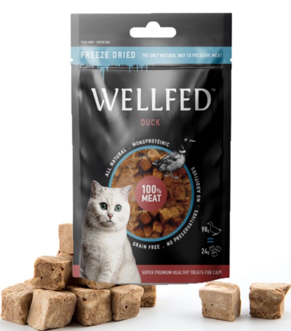 Pet Interest Wellfed Duck Cat Treats 24g