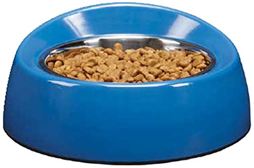 Pet Studio No-Spill Melamine Bowl for Pets, 25 oz, Mineral Blue