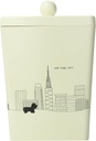 Pet Studio City Dog Melam Treat Canister White