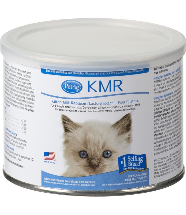 PetAg KMR Kitten Milk Powder Replacement 6oz