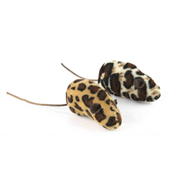 Pets.Love.Earth Fuzzy Mice 2pcs
