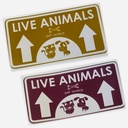 Pets.Love.Earth Live Animal Sticker