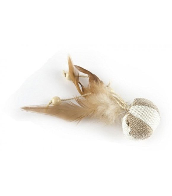 Pets.Love.Earth Natural Jute Fabric Cat Toy