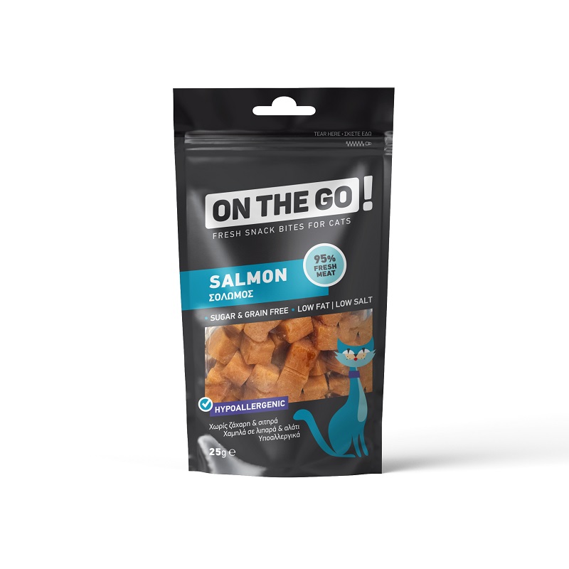 Pet Interest OTG Bites Salmon 25g for Cat