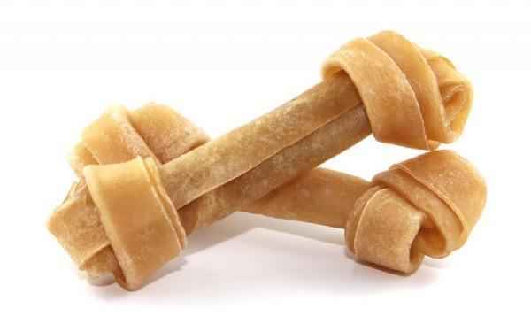 Pet Interest OTG Rawhide Natural Knotted Bones 8 x80-85g 2Pcs
