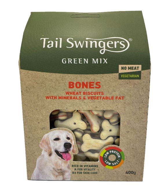 Pet Interest Bones Wheat Biscuit with Minerals &amp; Vegetables 400g