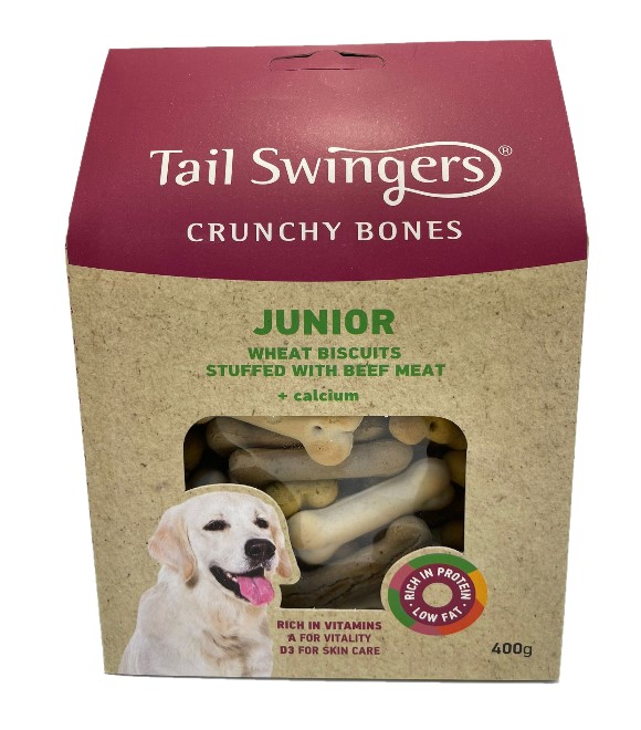 Pet Interest Crunchy Bones Junior 400g