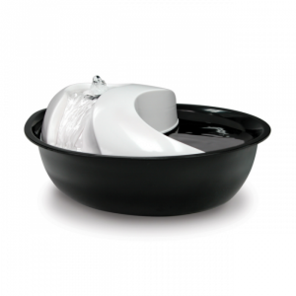 Pioneer Pet Drinking Fountain Black Rain Drop 60oz