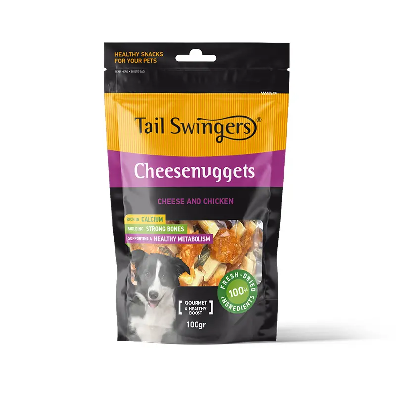 Pet Interest Tail Swingers Cheese Nuggets with Cheese And Chicken 100g