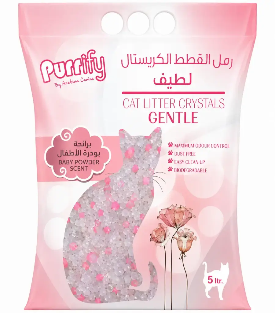 Purrify Cat Litter Crystals Gentle -5L