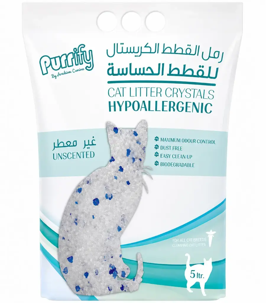 Purrify Cat Litter Crystals Hypoallergenic-5L