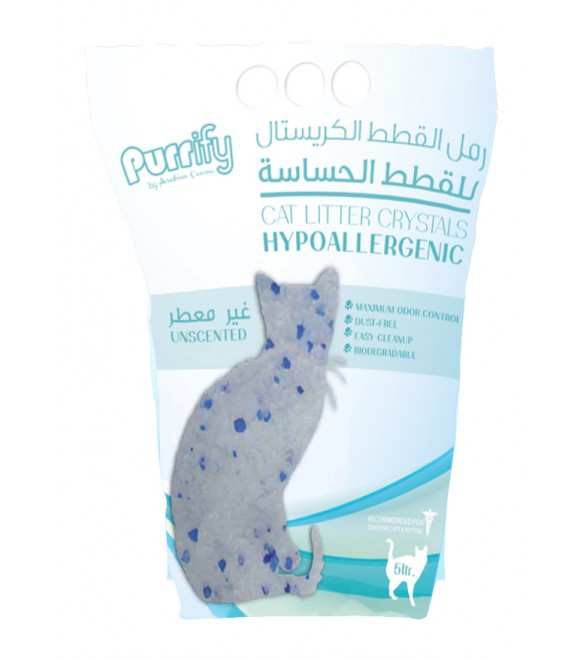 Purrify Cat Litter Crystals Hypoallergenic-5L