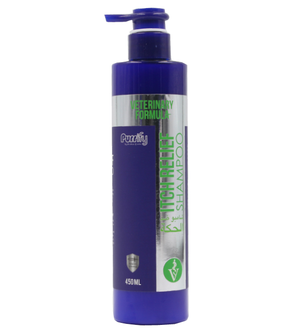 Purrify Veterinary Formula Itch Relief Shampoo 450ml