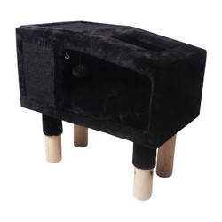 Scratch It SIT 959 60x37x56cm Black/Brown With Cushion Inside