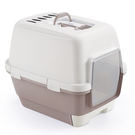 Stefanplast Cat Toilet Cathy Clever &amp; Smart Powder Pink/White